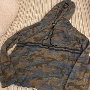 Sundry brand size 2 multi color camo hoodie
